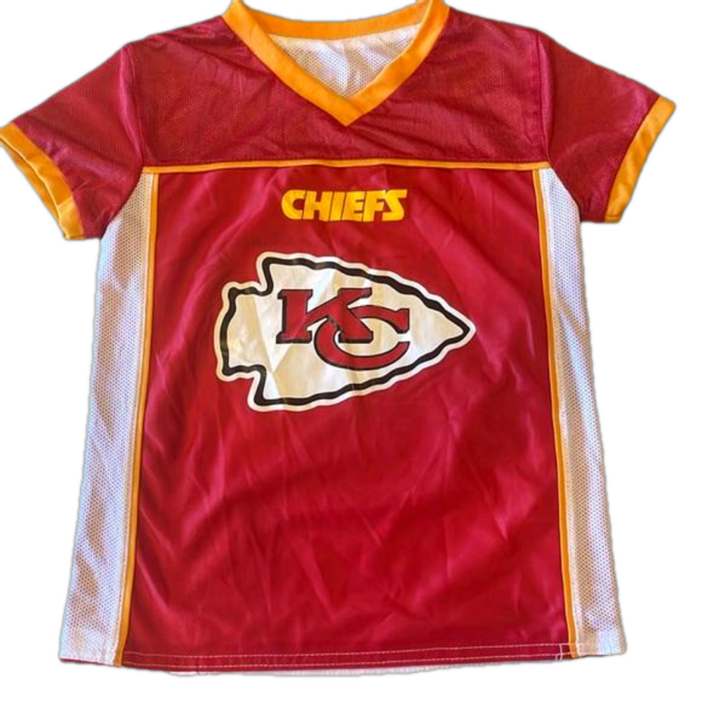 NFL Kids Medium Chiefs Reversible Flag Football Jersey